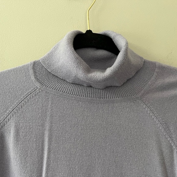 Talbots Lilac Turtleneck Sweater - Picture 3 of 8